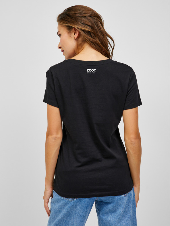ZOOT.Original Tricou negru pentru femei imprimat cu ZOOT.Original I'm going for it