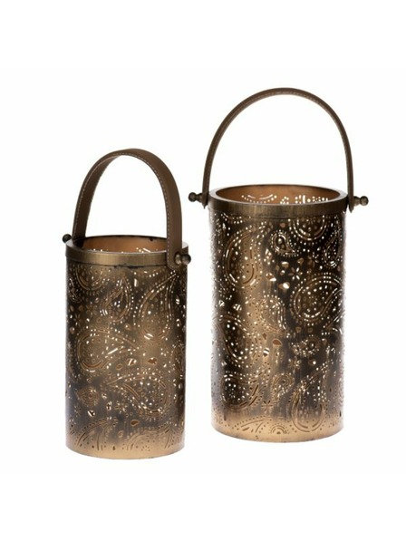 Casa de Engel Sfeșnic din metal - set de 2, 1/4