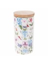 Casa de Engel Borcan din porțelan cu capac din bambus, 500ml, 6/24