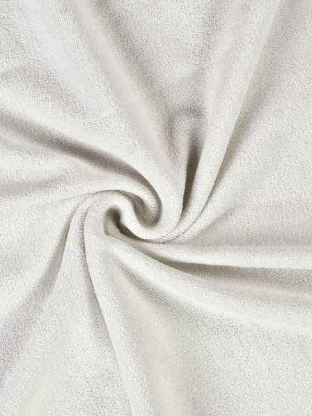 Kvalitex Cearșaf Terry 140x200cm alb Kvalitex