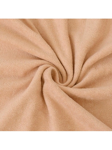 Kvalitex Cearșaf de froté 100x200cm bej deschis Kvalitex