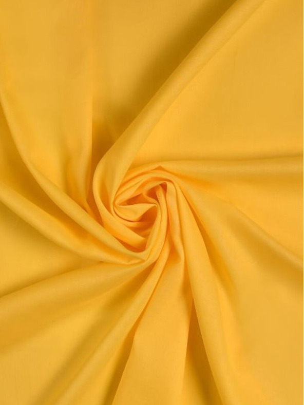 Kvalitex Cearșaf de bumbac 150x230cm galben