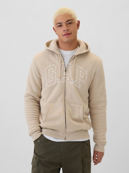 GAP Hanorac sherpa cu logo GAP