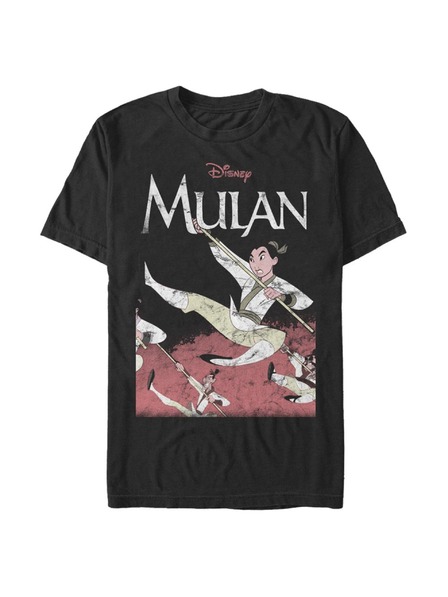 ZOOT.Fan Tricou negru Disney Mulan Frame pentru bărbați