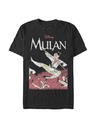 ZOOT.Fan Tricou negru Disney Mulan Frame pentru bărbați