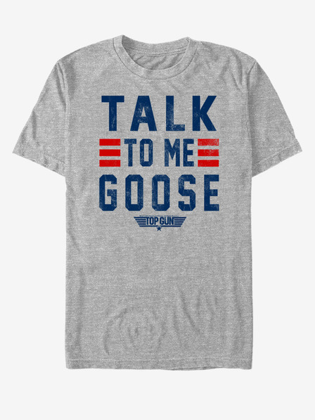 ZOOT.Fan Tricou unisex Paramount Goose Talk Stack gri