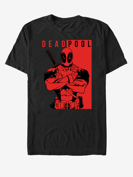 ZOOT.Fan Tricou unisex negru Marvel Deadpool Police