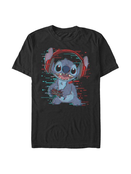 ZOOT.Fan Tricou negru Disney Classics Stitch Games pentru bărbați