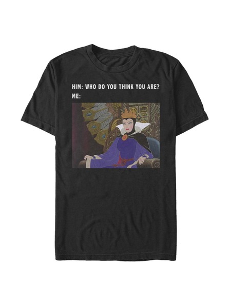 ZOOT.Fan Tricou negru pentru bărbați Disney Evil Queen Meme