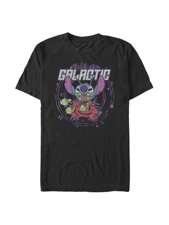 ZOOT.Fan Tricou negru pentru bărbați Disney Spaced Dads