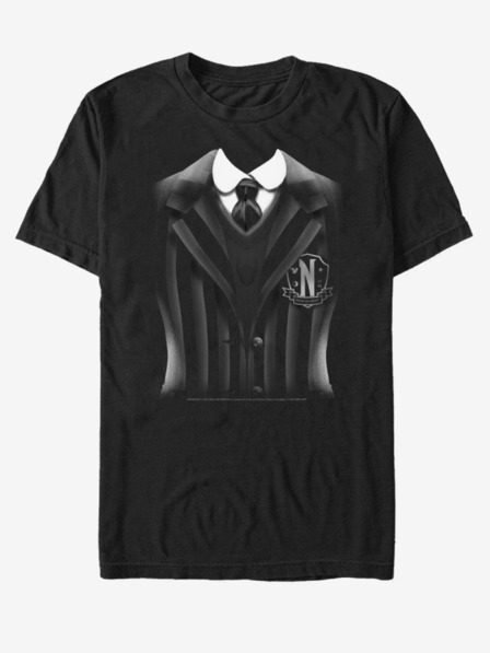 ZOOT.Fan Tricou negru pentru bărbați MGM Wednesday Uniform