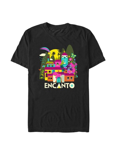 ZOOT.Fan Tricou negru Pixar Encanto Gold pentru bărbați