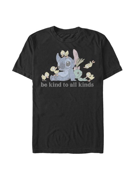 ZOOT.Fan Tricou negru pentru bărbați Disney Kind To All Kinds