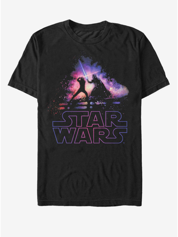 ZOOT.Fan Tricou negru Star Wars Crossing Sabers pentru bărbați