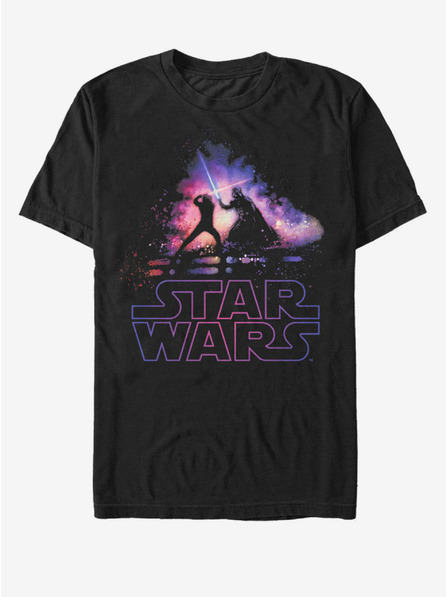 ZOOT.Fan Tricou negru Star Wars Crossing Sabers pentru bărbați