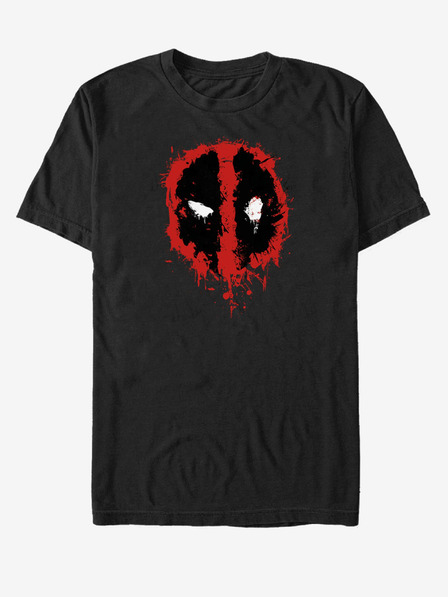 ZOOT.Fan Tricou unisex negru Marvel Deadpool Splatter Icon