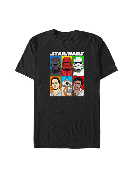 ZOOT.Fan Tricou negru pentru bărbați Star Wars Friend of Foe