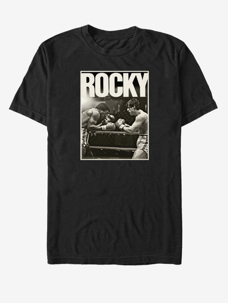 ZOOT.Fan Tricou negru unisex ZOOT.Fan Rockey Close Boxing