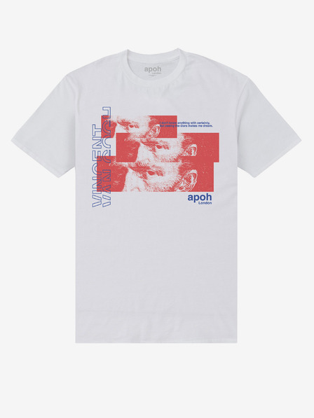 ZOOT.Fan Tricou alb apoh Londra apoh Van Gogh Stelele