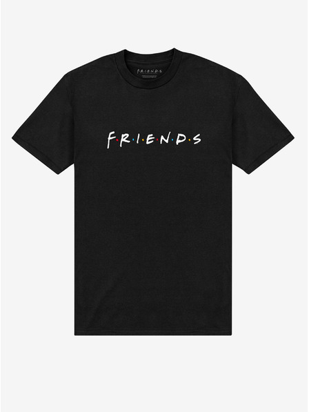ZOOT.Fan Tricou negru Friends Friends Logo