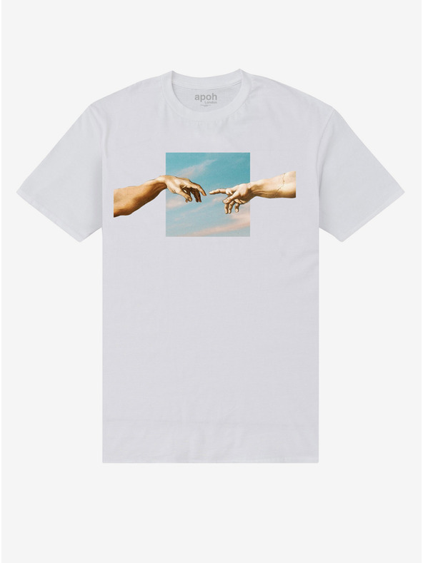 ZOOT.Fan Tricou alb apoh Londra apoh Michelangelo The Creation