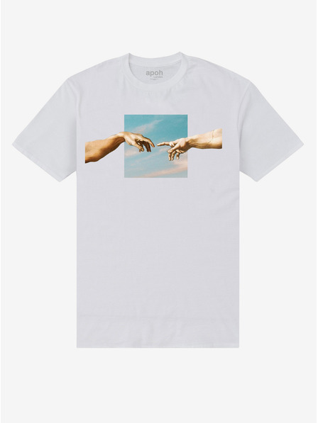 ZOOT.Fan Tricou alb apoh Londra apoh Michelangelo The Creation