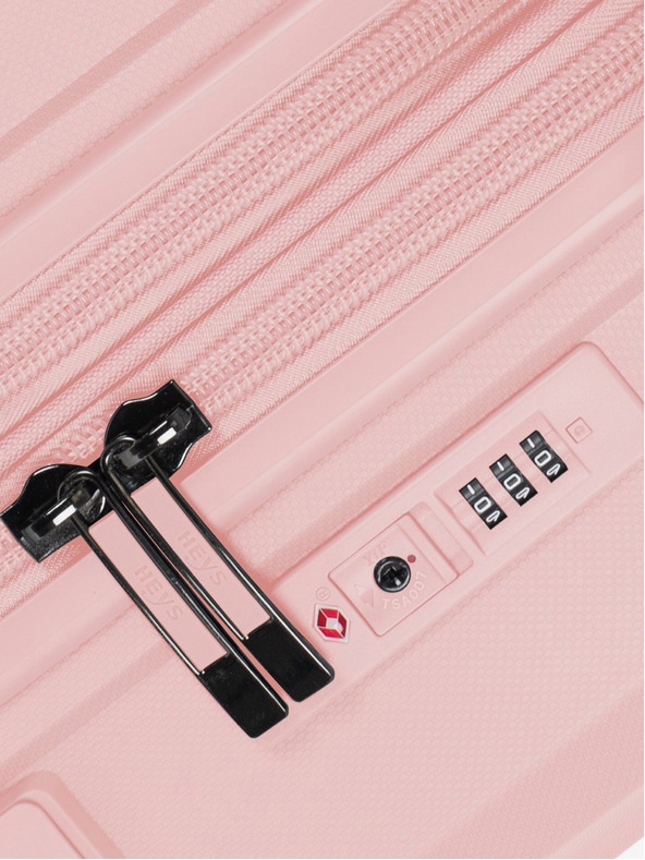 Heys Valiză de călătorie pentru femei Heys Airlite L Blush Pink