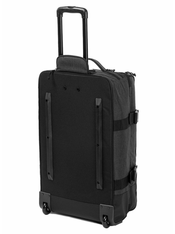 Meatfly Valiză Meatfly Contin Heather Charcoal/Black | Negru | Volum 100 L