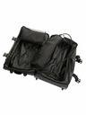 Meatfly Valiză Meatfly Contin Heather Charcoal/Black | Negru | Volum 100 L