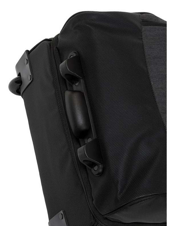 Meatfly Valiză Meatfly Contin Heather Charcoal/Black | Negru | Volum 100 L