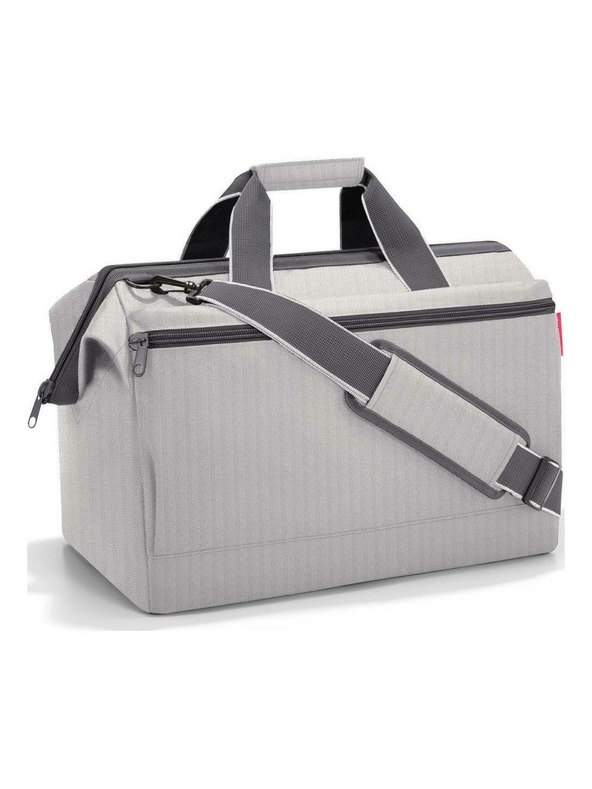 Reisenthel Geantă de voiaj Reisenthel Allrounder L Pocket Herringbone Gri