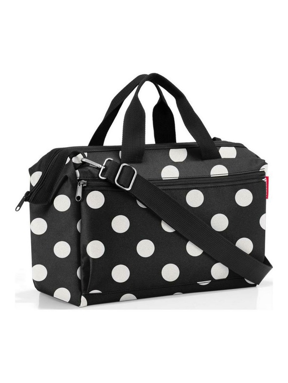 Reisenthel Geantă de voiaj Reisenthel Allrounder S Pocket Dots White