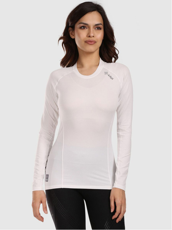 Kilpi Tricou funcțional cu mânecă lungă pentru femei Kilpi SPOLETO-W Alb
