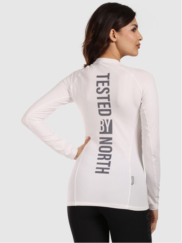 Kilpi Tricou funcțional cu mânecă lungă pentru femei Kilpi SPOLETO-W Alb