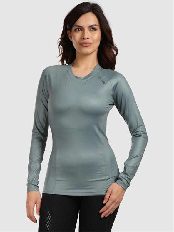 Kilpi Tricou funcțional cu mânecă lungă pentru femei Kilpi SPOLETO-W Khaki