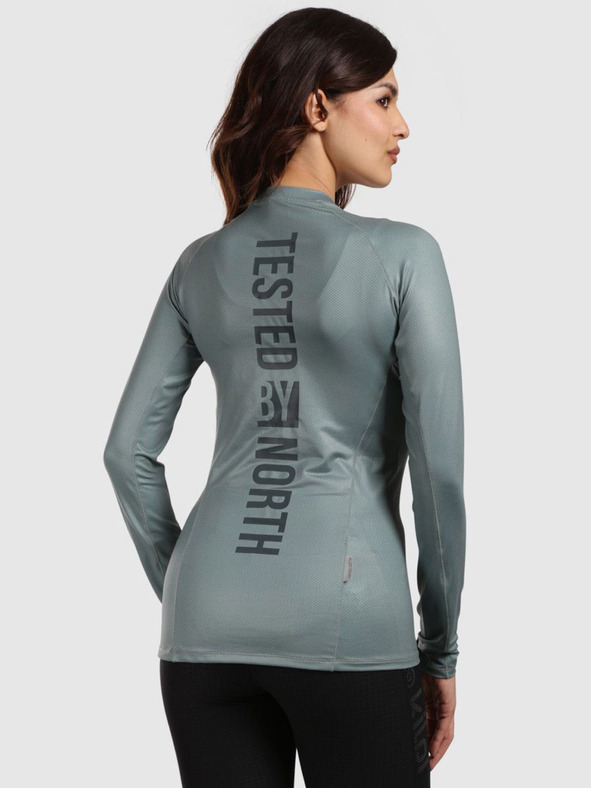 Kilpi Tricou funcțional cu mânecă lungă pentru femei Kilpi SPOLETO-W Khaki