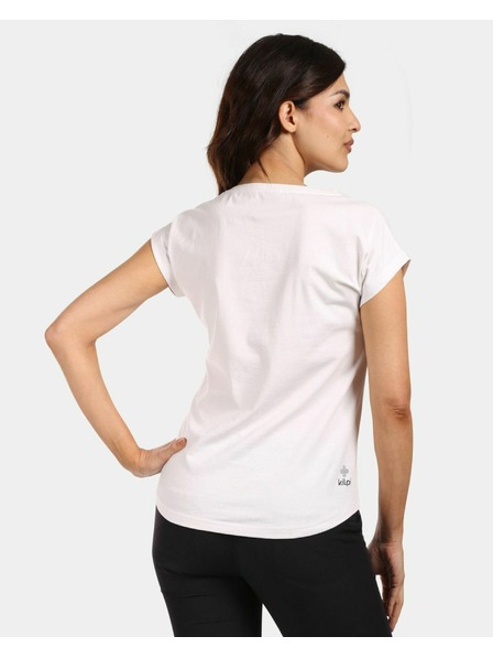 Kilpi Tricou de bumbac pentru femei Kilpi ROANE-W Alb