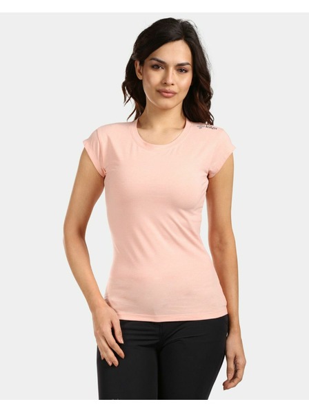 Kilpi Tricou din bumbac pentru femei Kilpi PROMO-W Coral