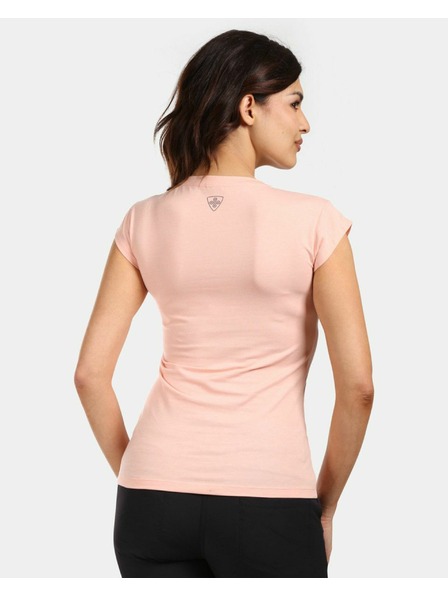 Kilpi Tricou din bumbac pentru femei Kilpi PROMO-W Coral