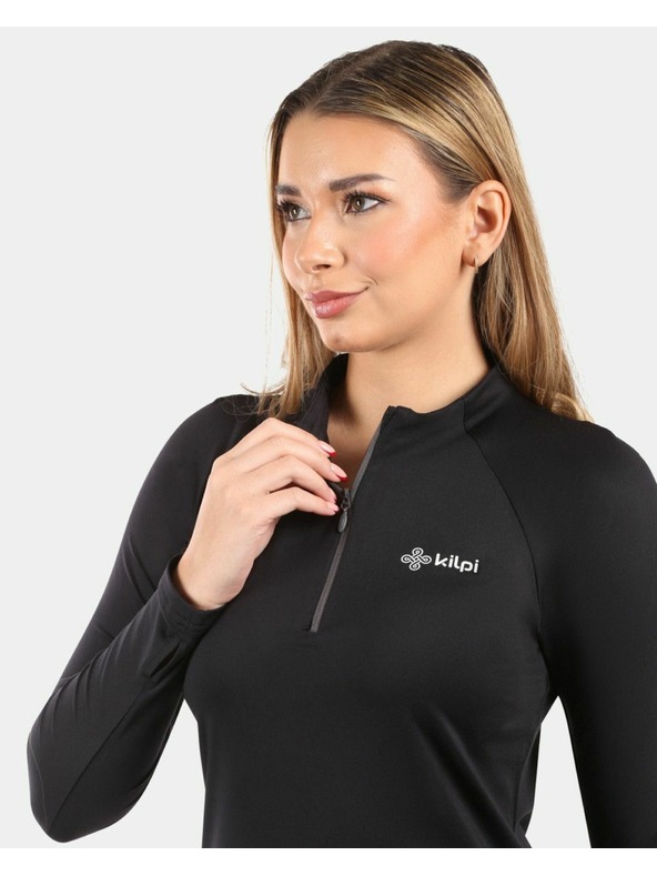 Kilpi Tricou funcțional pentru femei cu mânecă lungă Kilpi GIMI-W Negru
