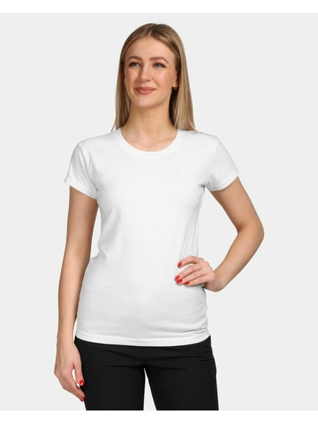 Kilpi Tricou din bumbac pentru femei Kilpi PROMO-W Alb