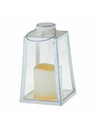 Casa de Engel Felinar din plastic cu lumânare LED, 0/12