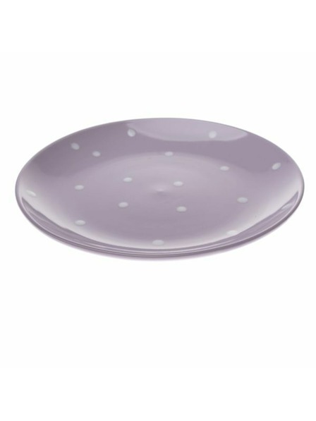 Casa de Engel Farfurie ceramică - mov cu buline, 6/24