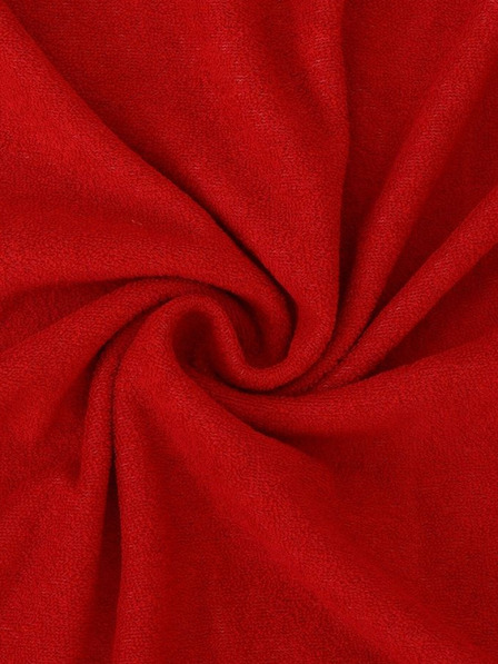 Kvalitex Cearșaf de Terry 220x200cm roșu Kvalitex