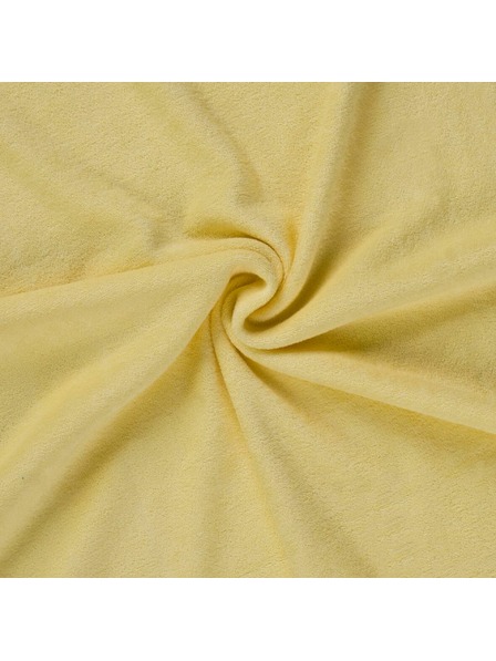 Kvalitex Cearșaf froté pentru un pat 90x200cm crem Kvalitex