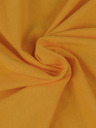 Kvalitex Cearșaf Jersey pentru pat dublu 220x200cm galben deschis Kvalitex