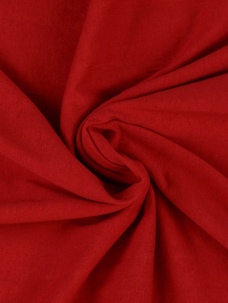 Kvalitex Cearșaf jersey 160x200cm roșu Kvalitex