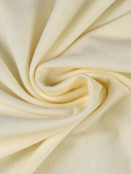 Kvalitex Cearșaf Jersey single 120x200cm alb închis