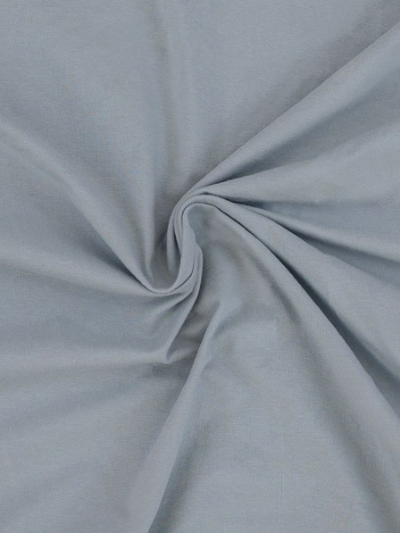 Kvalitex Cearșaf simplu Jersey cu lycra 90x200cm gri deschis Kvalitex