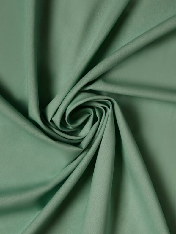 Kvalitex Cearșaf întins din bumbac 90x200cm verde Kvalitex
